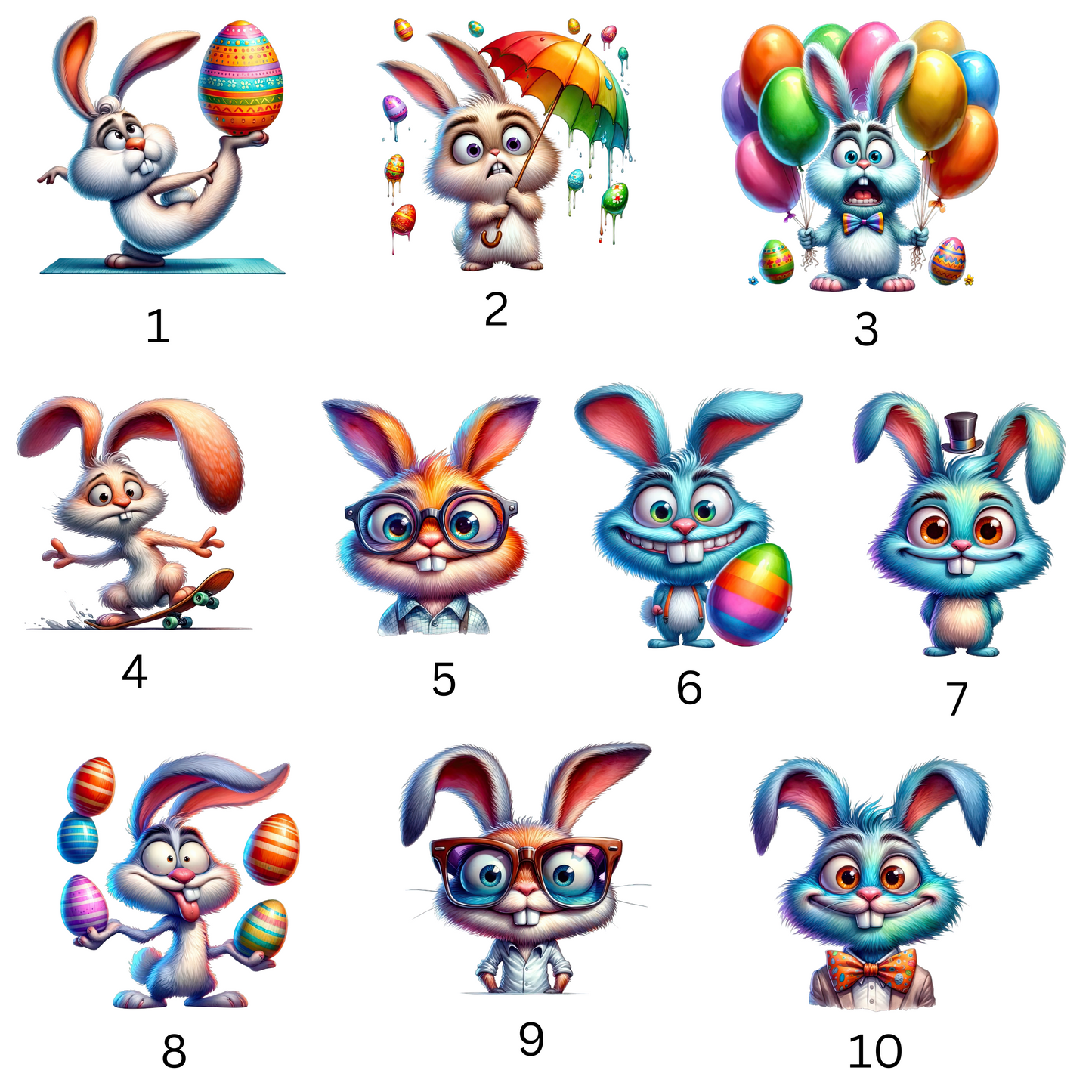 Ostersäckchen lustige Osterfreunde