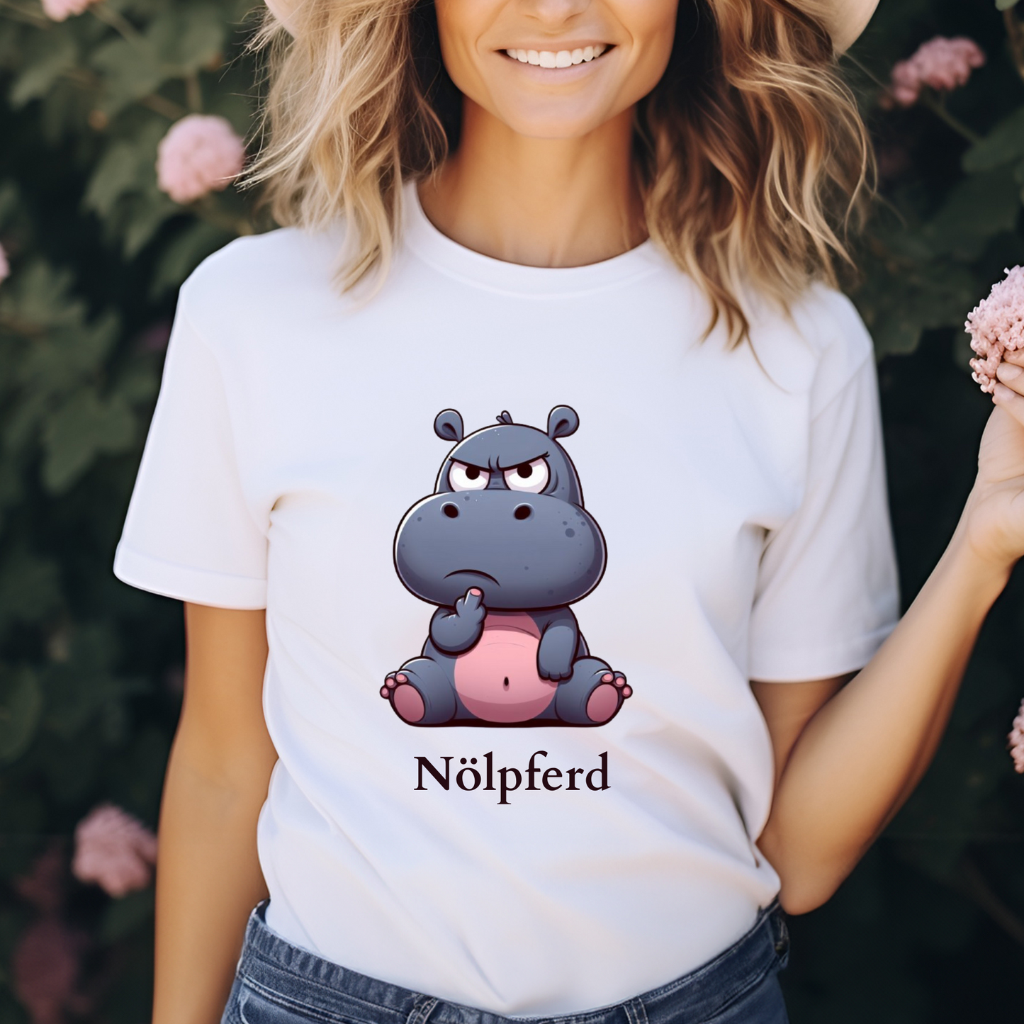 T-Shirt Nölpferd