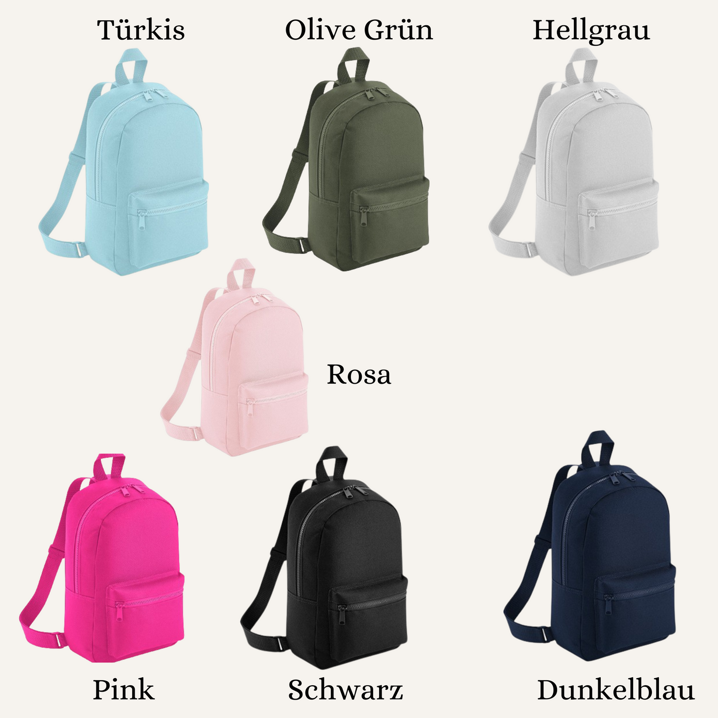 Kinder Rucksack Reh