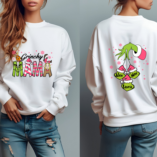 Sweater Grinchy Mama