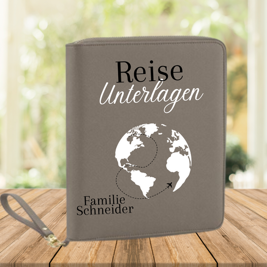 Reiseplaner Schwarz/Weiß