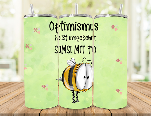 Tumbler / Kaffeebecher to go Sumsi mit Po