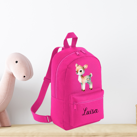 Kinder Rucksack Reh