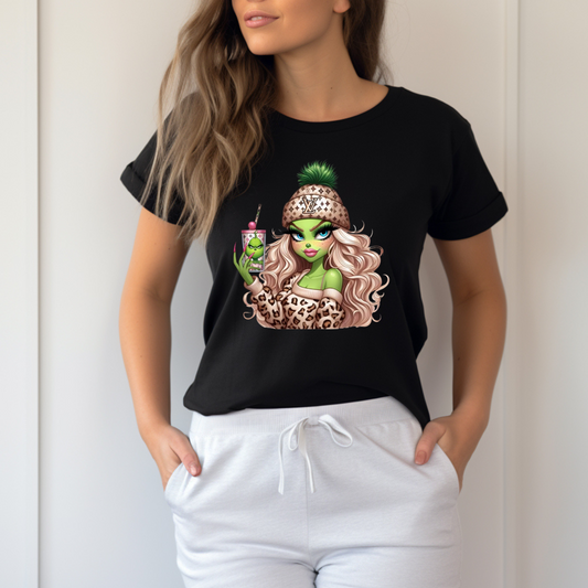 T-Shirt Green Girl