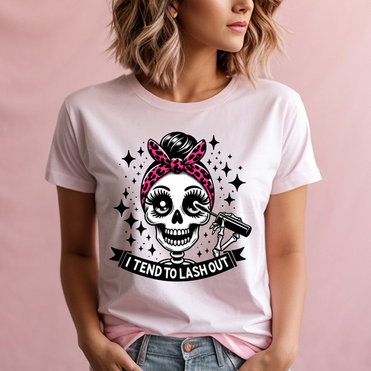 T-Shirt I tend to lash out