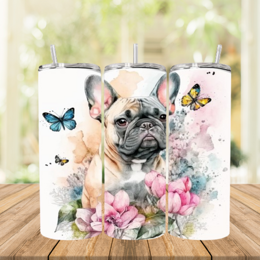 Tumbler / Kaffeebecher to go Frenchie