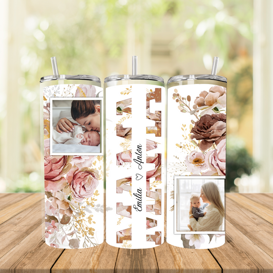 Tumbler / Kaffeebecher to go Mama mit Foto