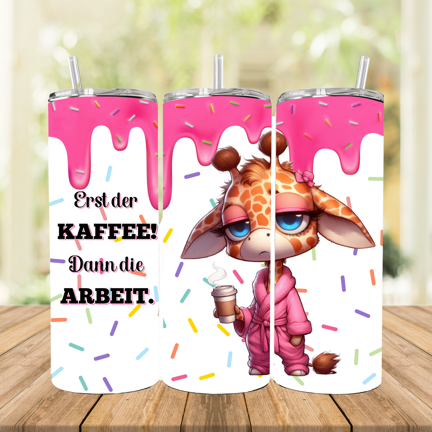 Tumbler / Kaffeebecher to go Giraffe 2