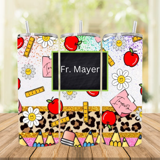 Tumbler / Kaffeebecher to go Lehrerin