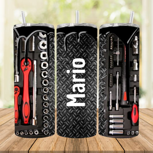 Tumbler / Kaffeebecher to go Mechaniker