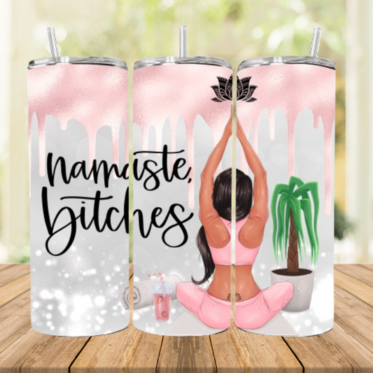 Tumbler / Kaffeebecher to go Namaste