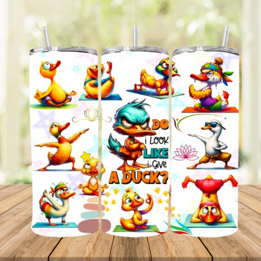 Tumbler / Kaffeebecher to go Yoga Duck